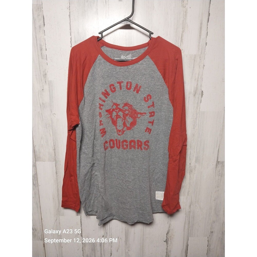 Retro Brand XL Washington Cougars Raglan Tee